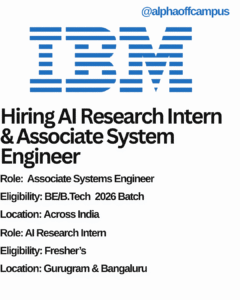 IBM Hiring 2025
