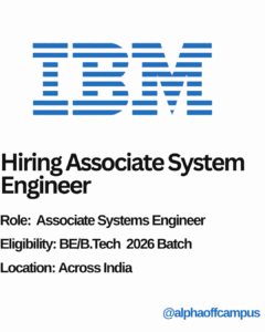 IBM Off Campus Drive 2025